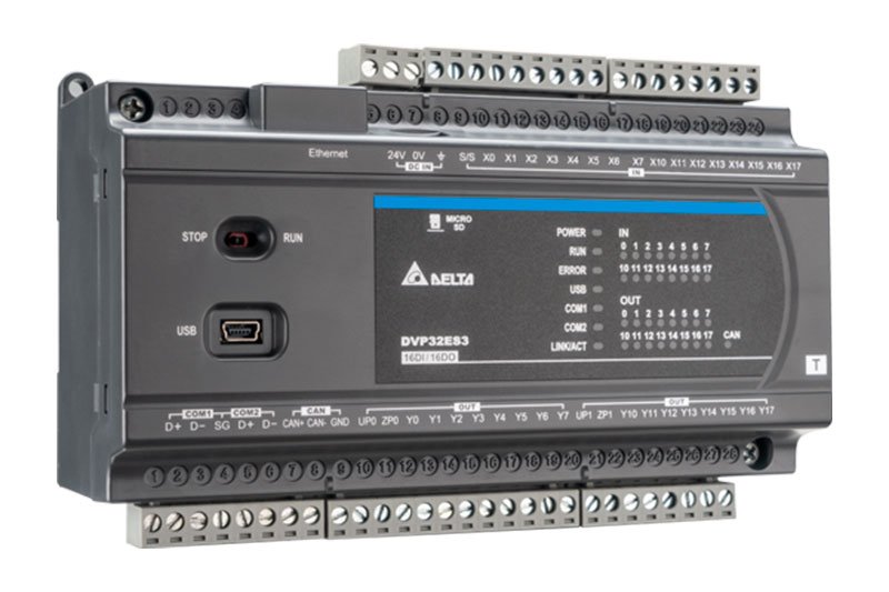 DELTA PLC - DVP-ES3 SERIES