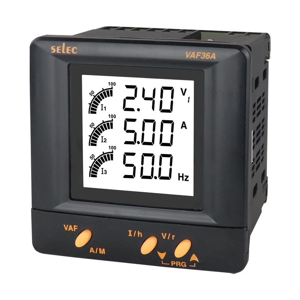 SELEC VAF36 A PANEL METER